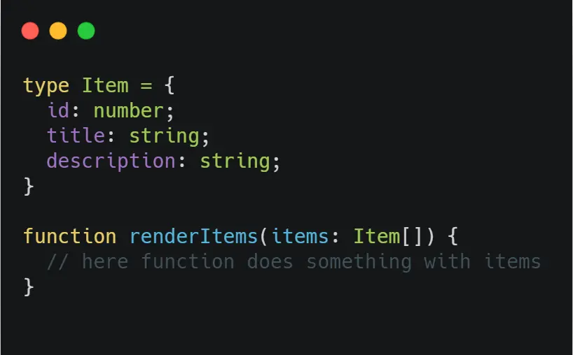 typescript code has better support than plain javascript example article