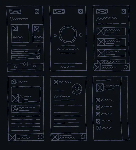 mobile devices won't do without a proper mobile wireframe example
