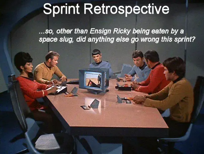 did anything else go wrong this sprint star trek meme