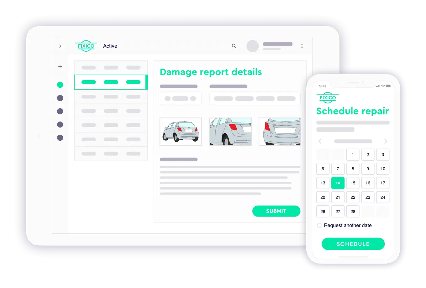 Fixico - repair schedule