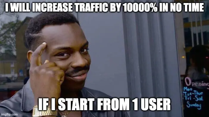 increased traffic meme
