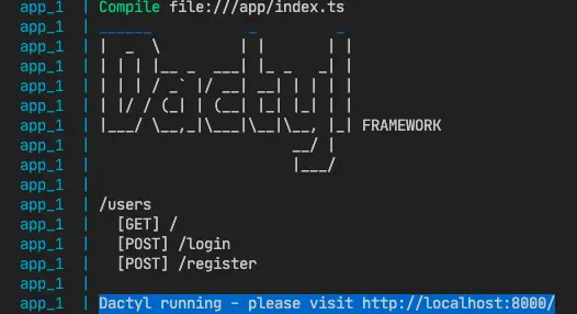 dactyl framework