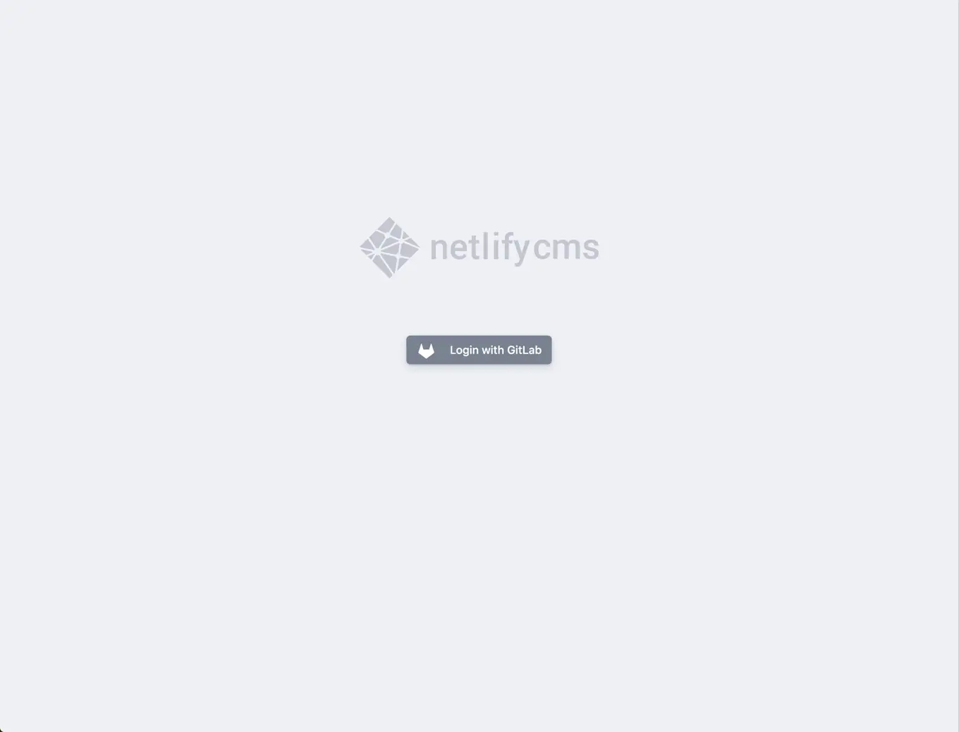 A screenshot shows a login prompt in Netlify CMS