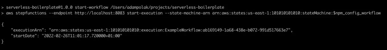 acknowledgement message