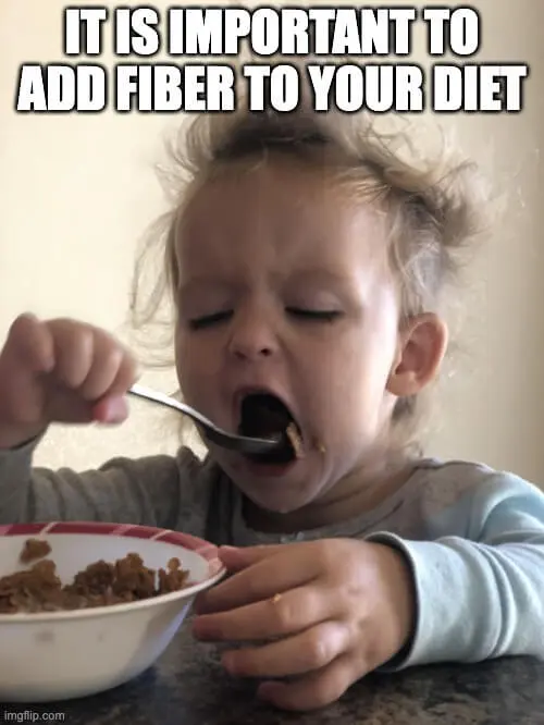 it is important to add fiber to your diet