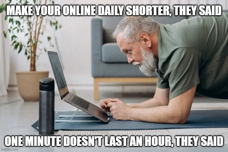 online meeting meme