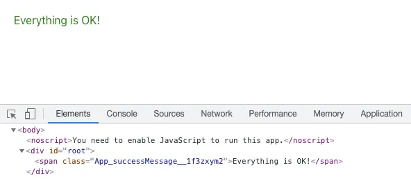 code example screenshot