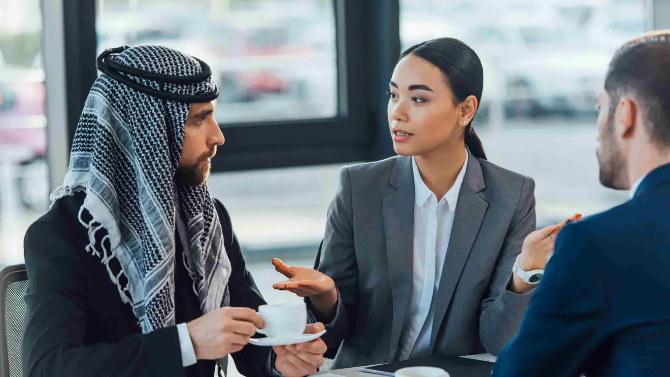 photo - people talking