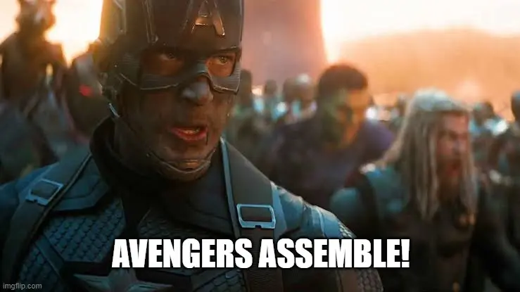 software team development avengers assemble meme