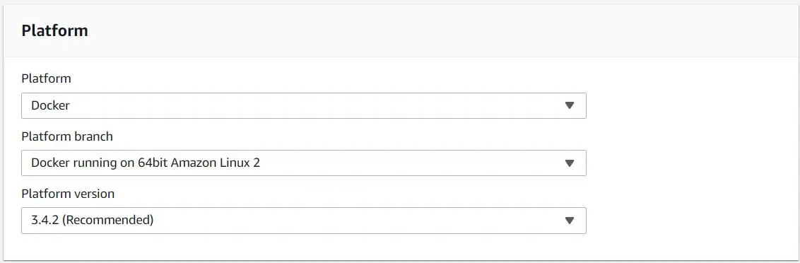 app name and template