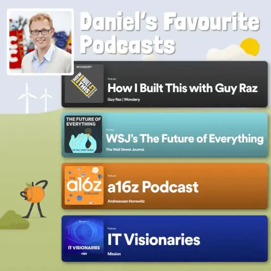 Daniel Gebler's favourite podcasts