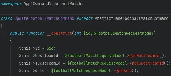First step – creating a command that delivers data to a handle