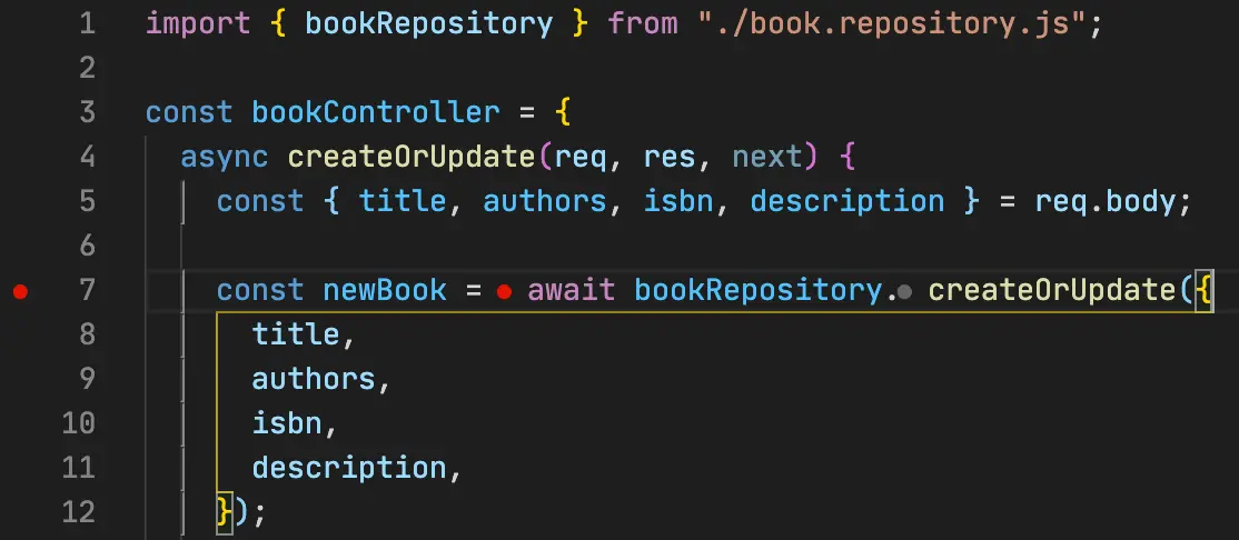 node debug session debug console configuration