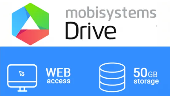 MobiSystems Drive が 50GB にアップグレードされ、Web インターフェースも追加されました | MobiSystems