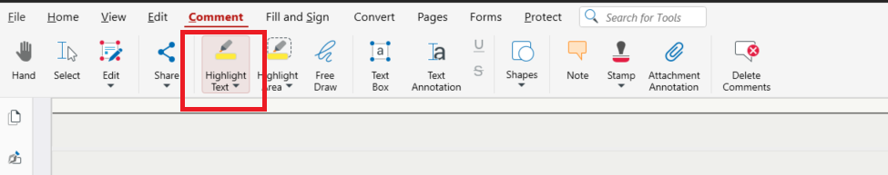How to draw on a PDF - a complete 2026 guide Go to Highlght text in MobiPDF