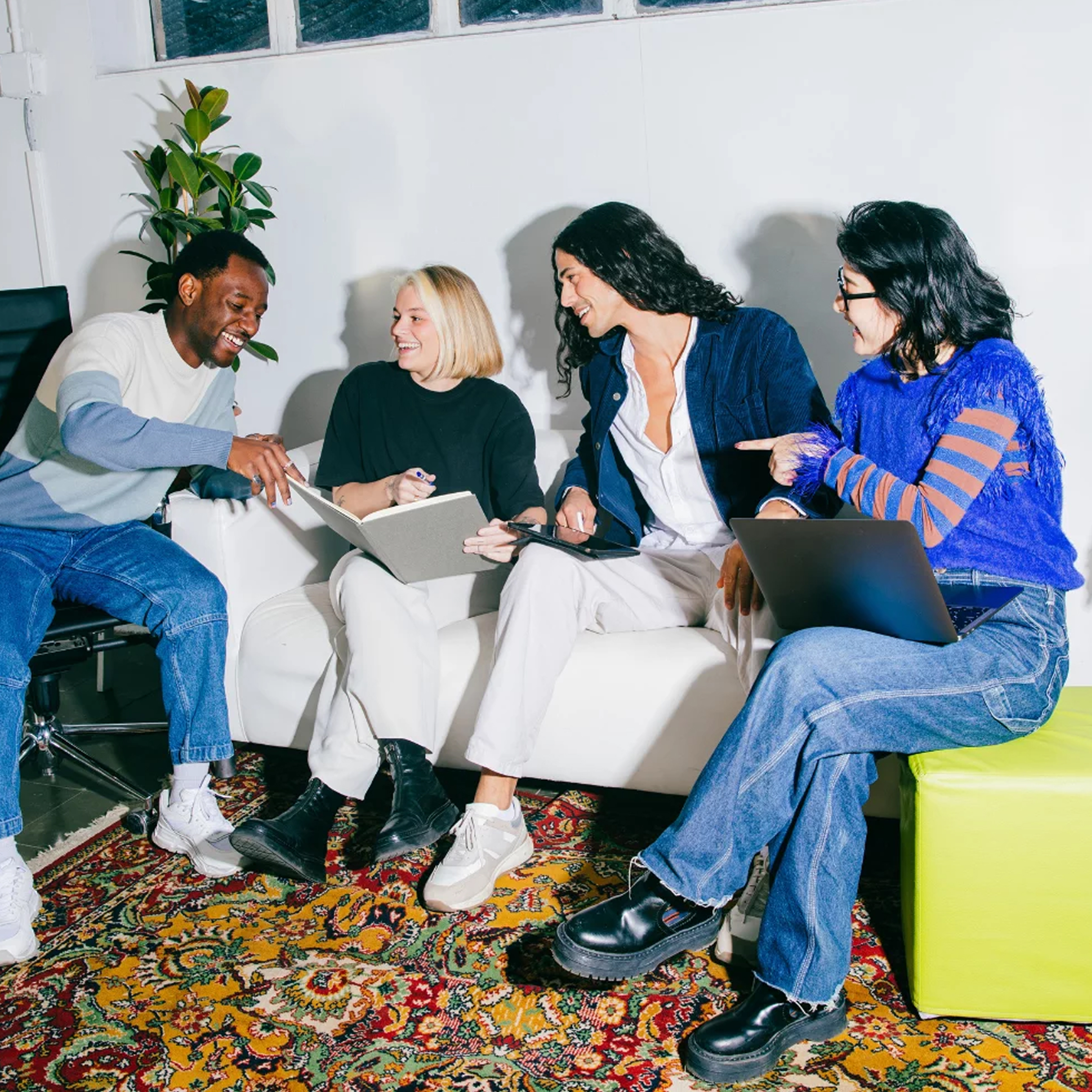 Team bei einem Workshop