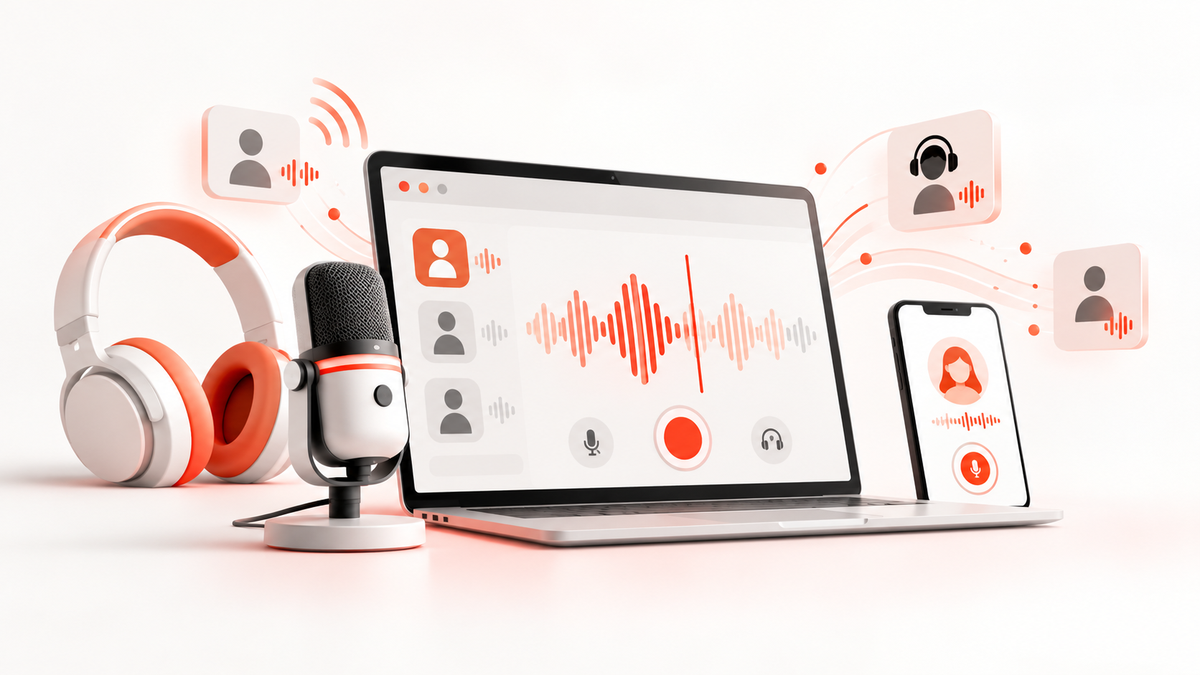podcast online aufnehmen