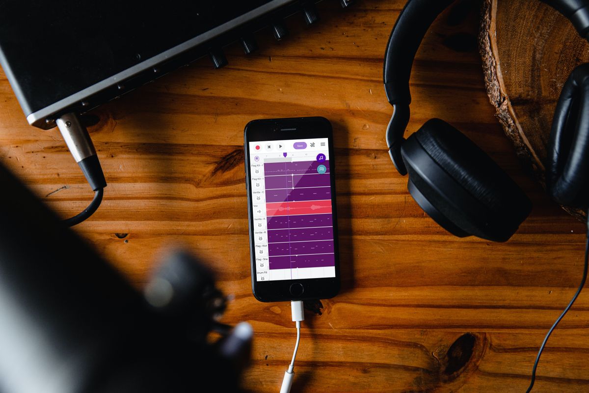 Podcast production with a phone