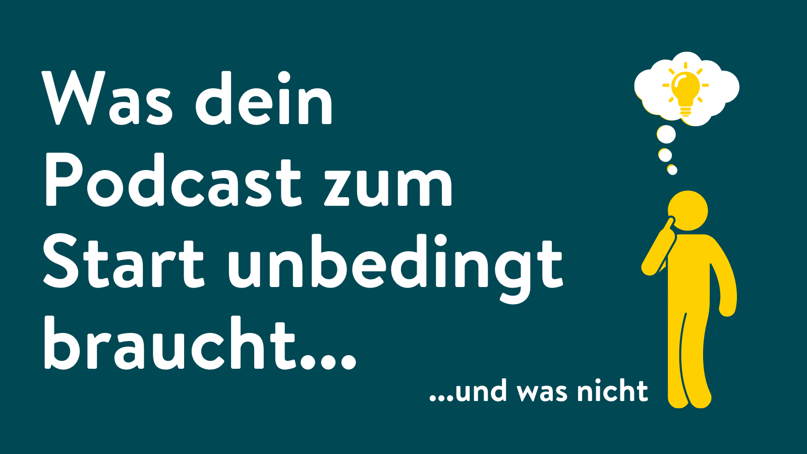 Podcast Basics, Podcast Equipment, Podcast für Einsteiger, Podcast für Anfänger, Was braucht ein Podcast, Podigee