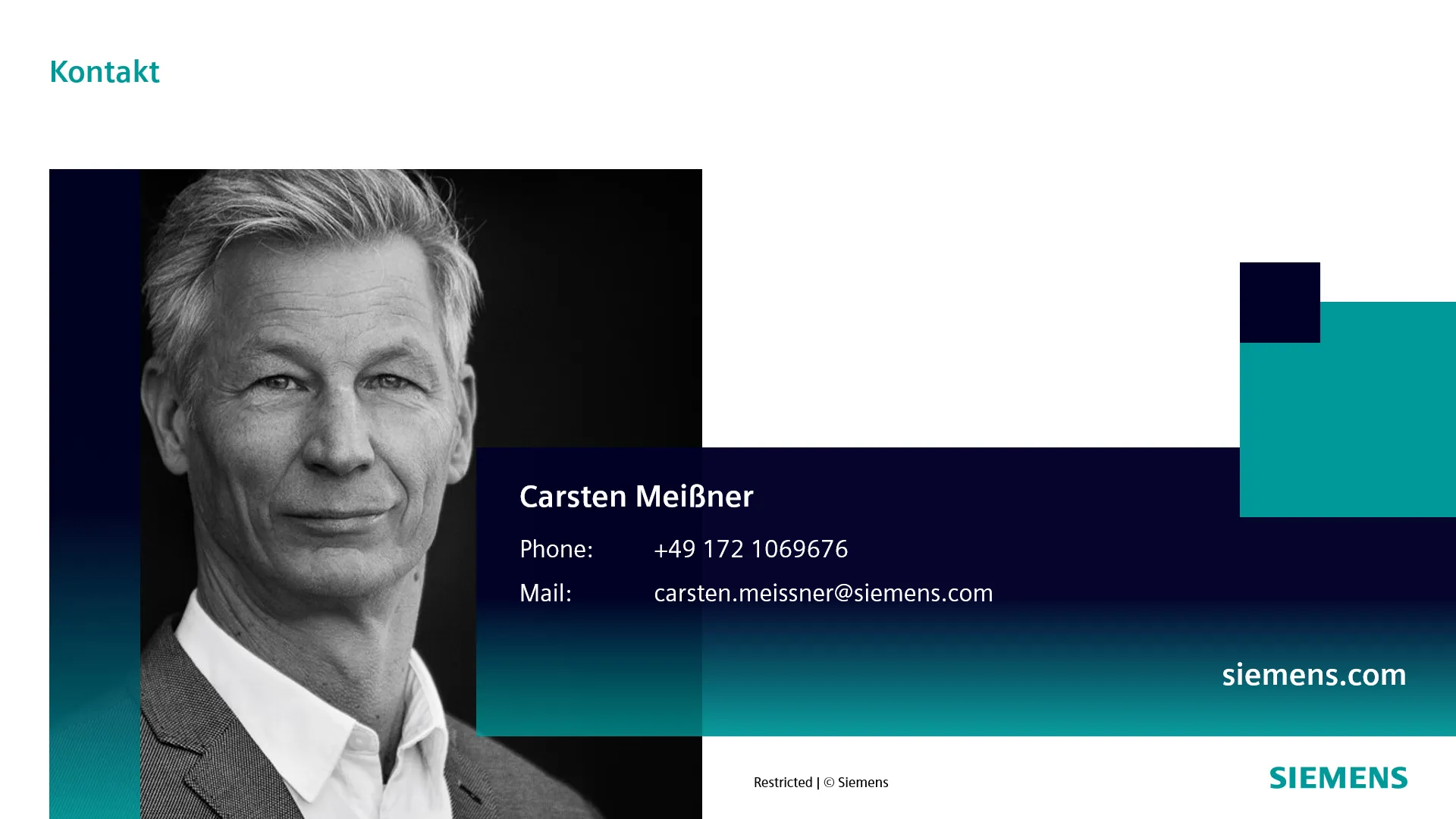 Siemens Master Webinar