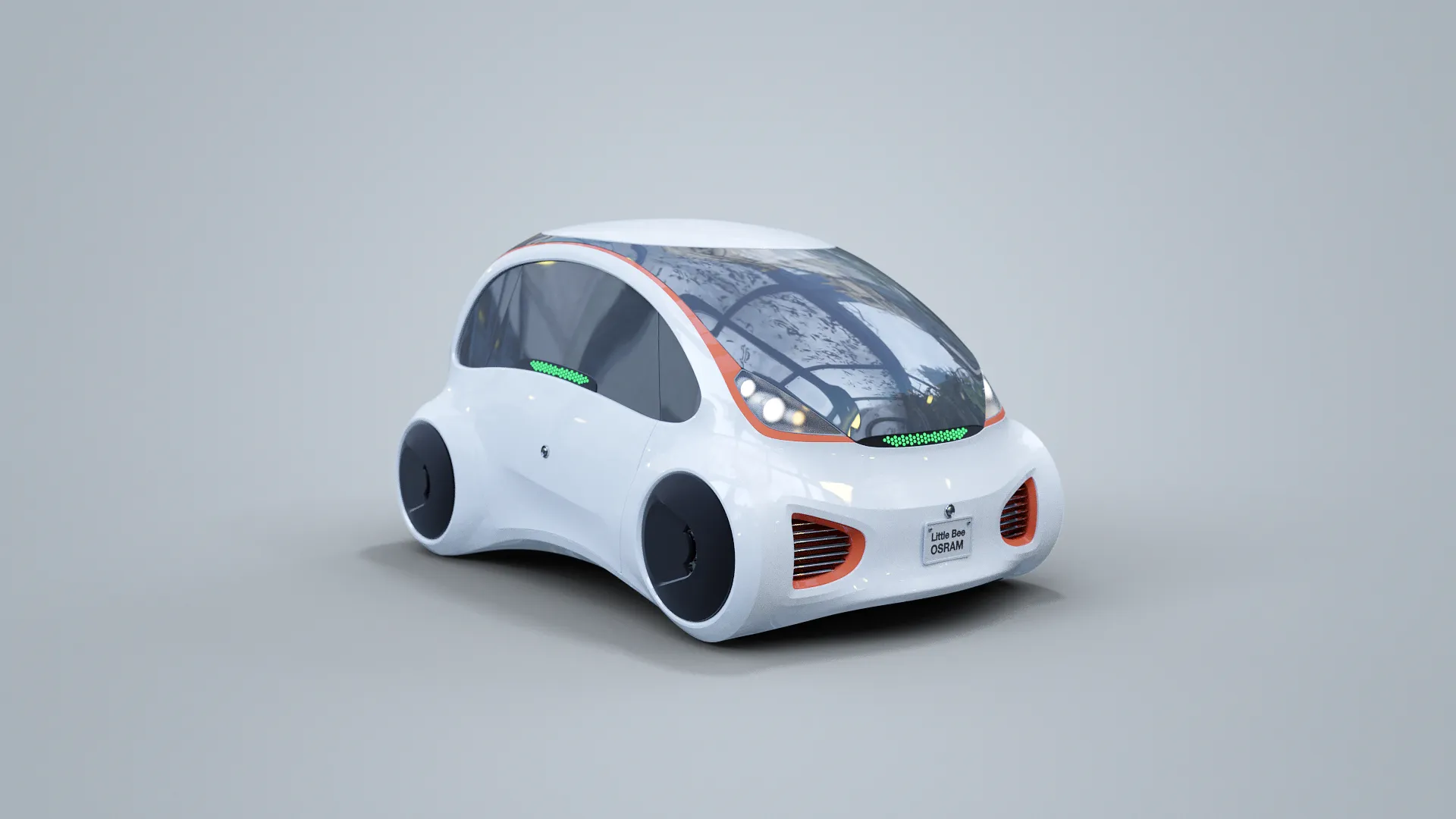 Osram futuristic lightprojection