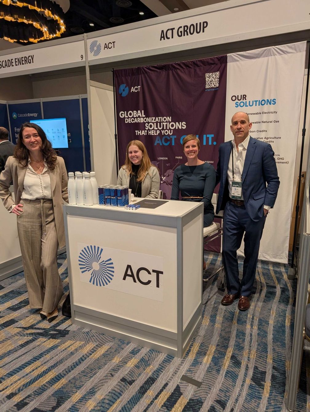 Lexi Wingate-Zimmerman of Green Project at the ACT Group booth during NASRS 2026