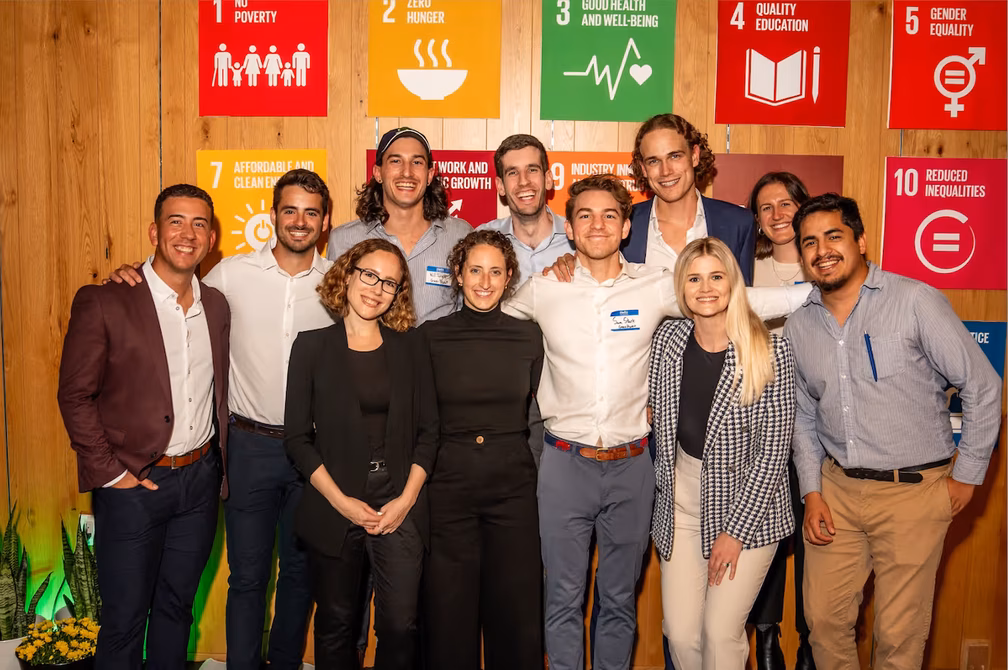 2024 Climate Week photo featuring the Green Project Team