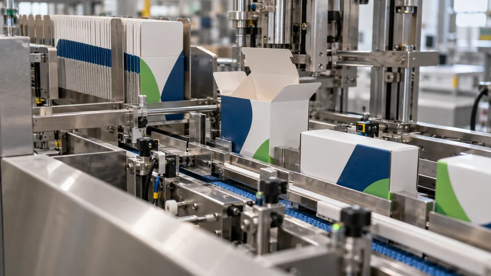 Kartonierlösungen und Kartoniermaschinen, passend zu Produkt, Losgrösse und Prozess