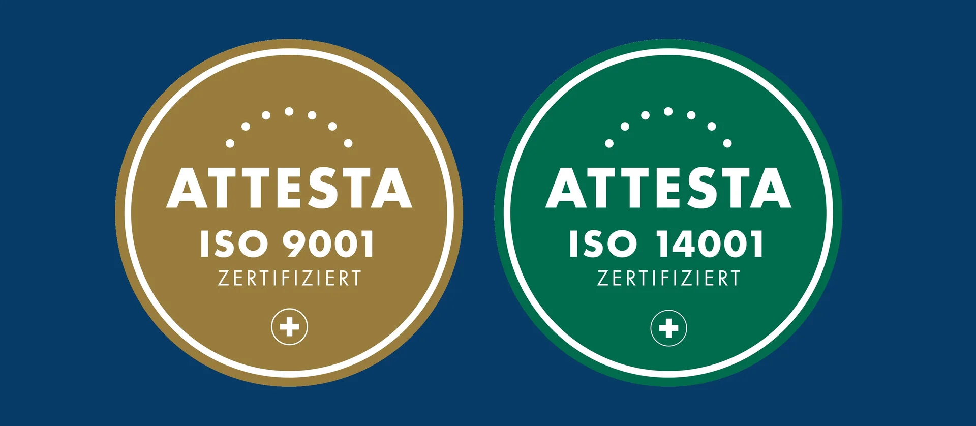 ISO 9001 und ISO 14001 erneut bestätigt