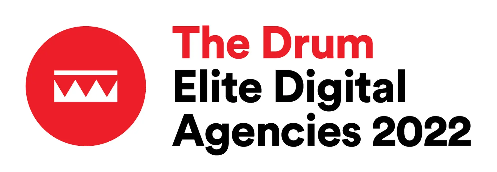 The Drum Elite Digital Agencies 2022 badge