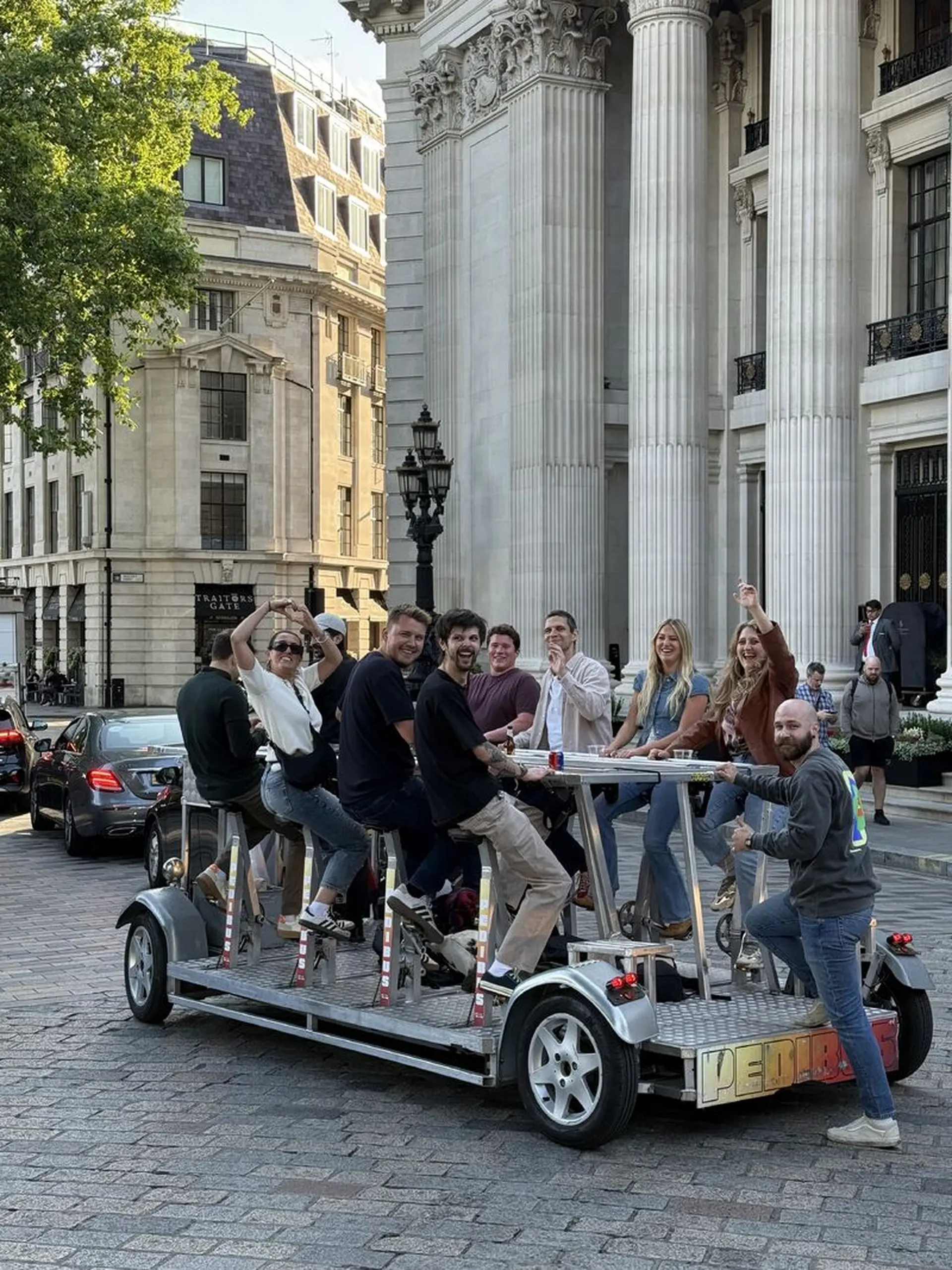 A Pedibus around the City