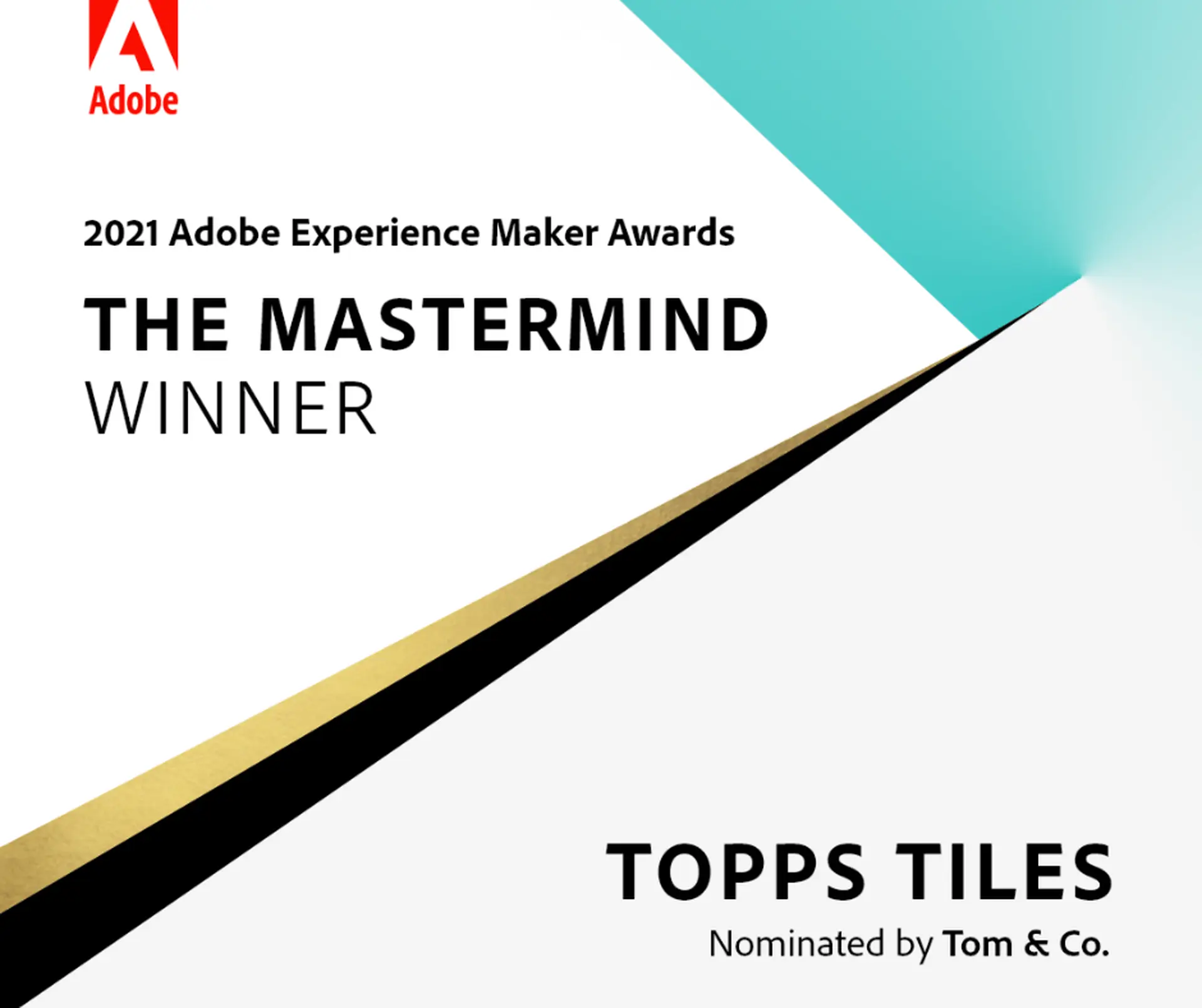The 2021 Adobe Experience Maker Award winners