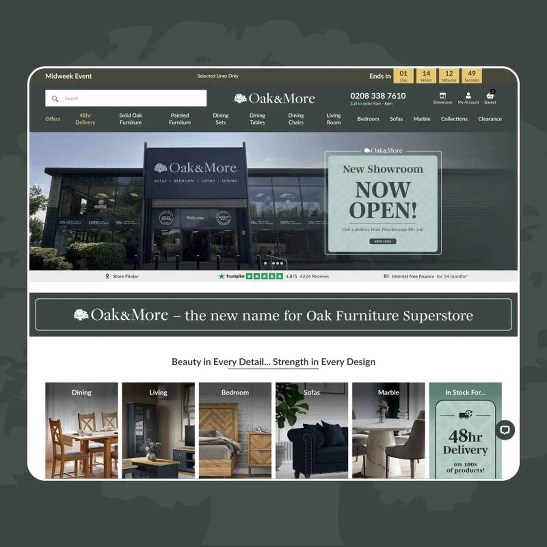 Oak Furniture Superstore is now Oak&More