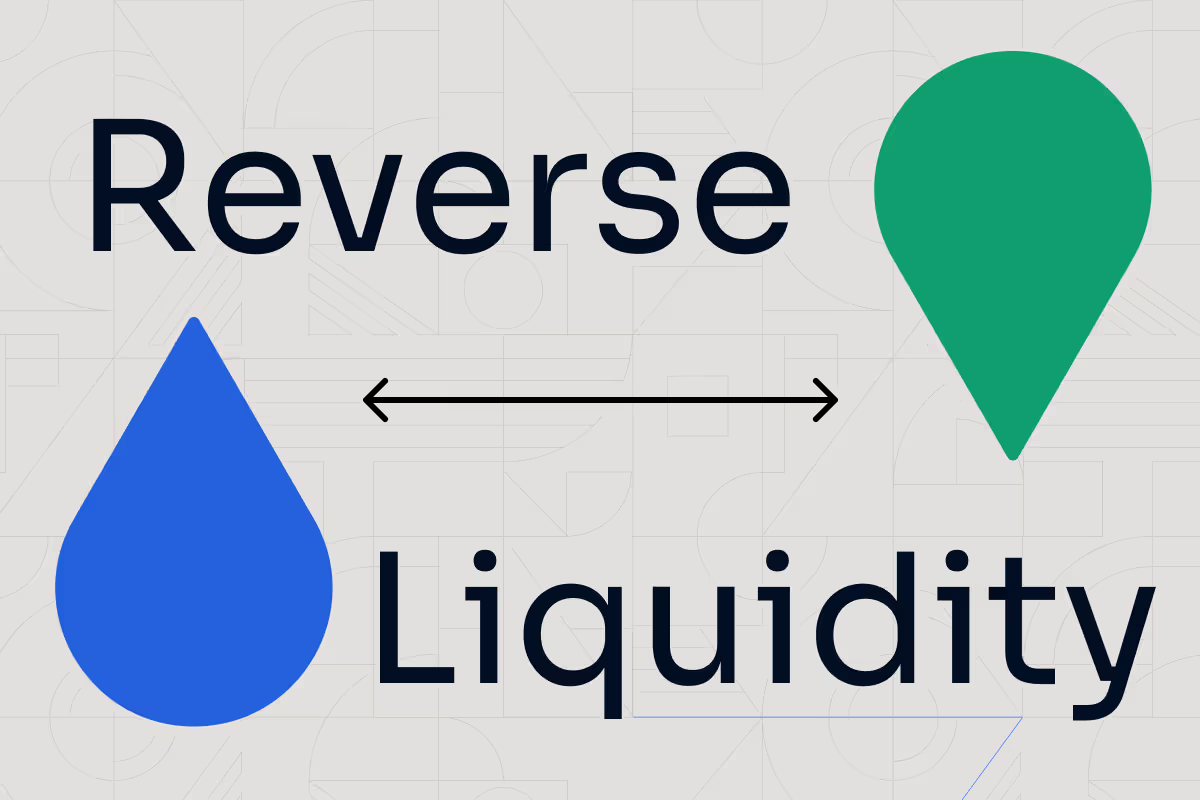 Reverse Liquidity Bootstrapping Pool