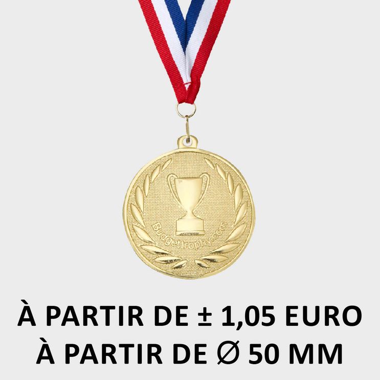 Médaille d’or, ruban gratuit inclus