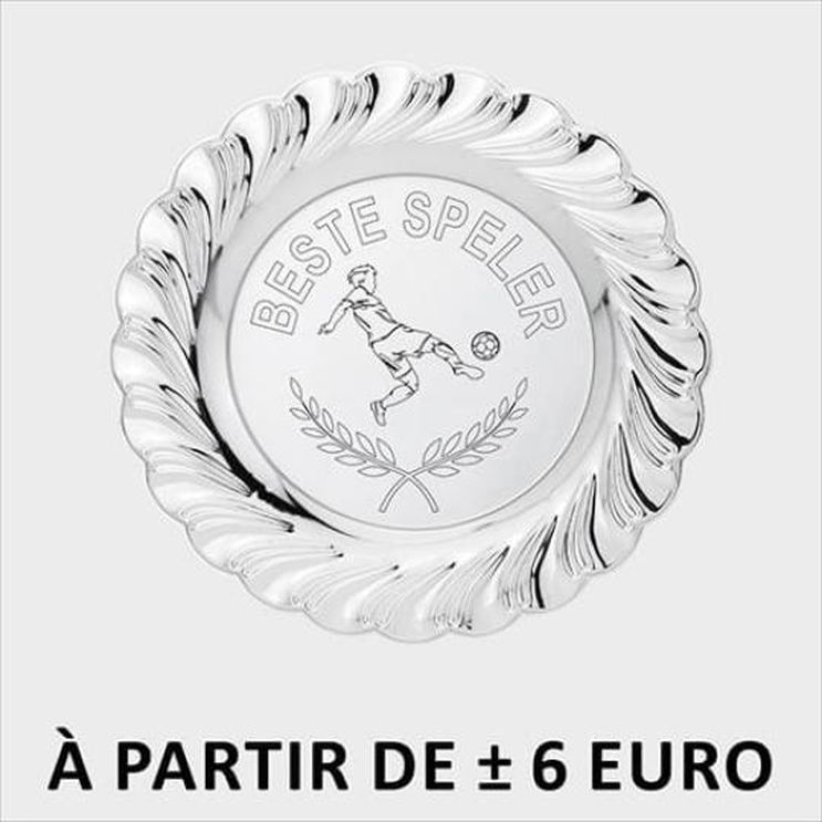 Assiettes gravées