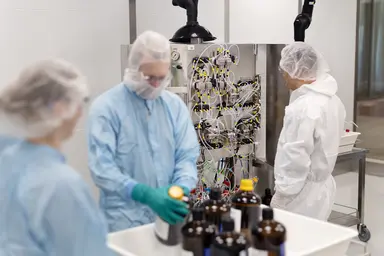 Biopharmaceutical manufacturing environment supporting nucleic acid therapeutics development