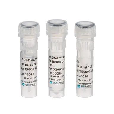 Molecular biology reagents supporting mRNA therapeutic development and scale-up.