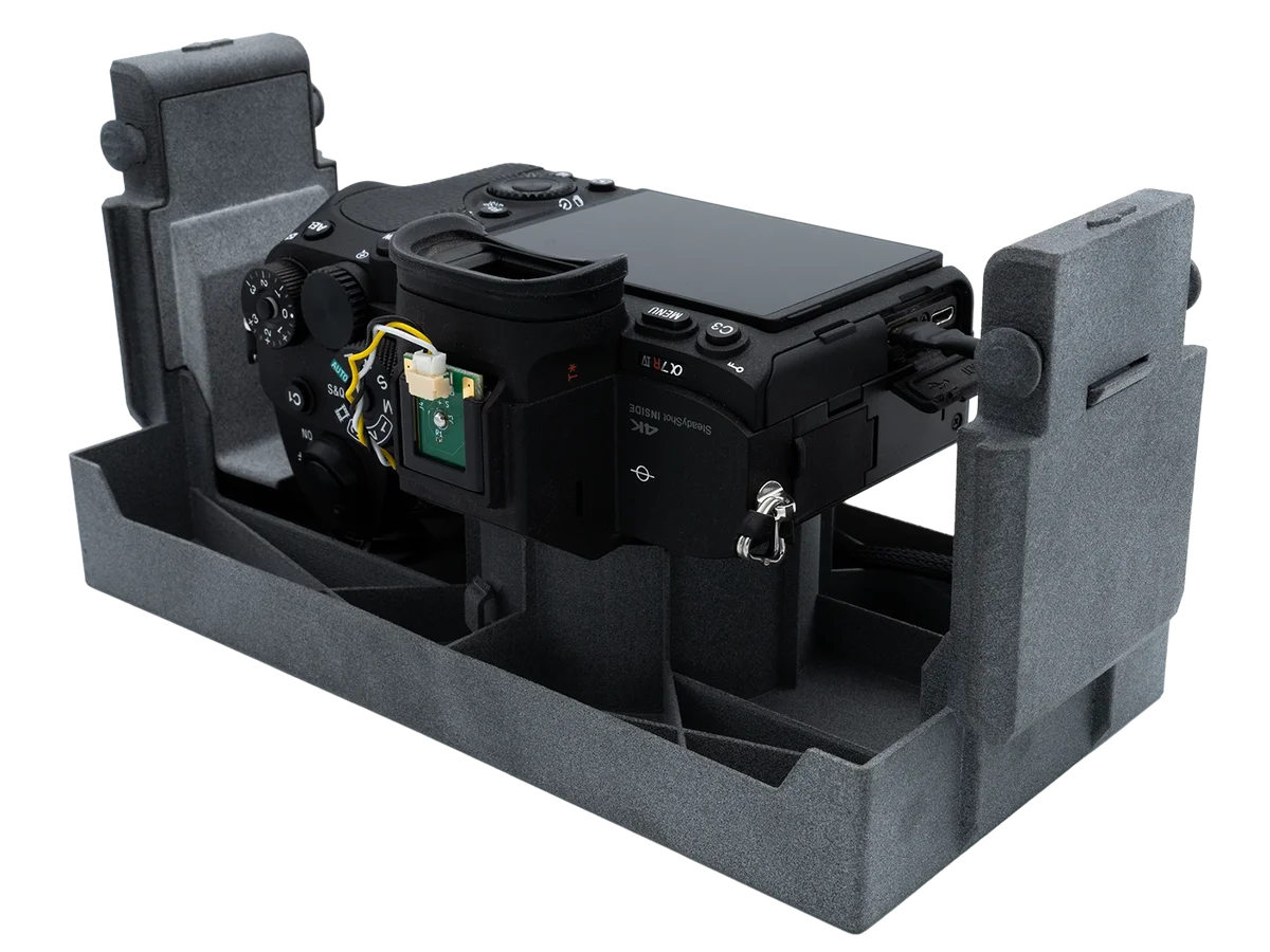 Drone surveying equipment | DeltaQuad Evo mapping | Alternate view of drone camera
