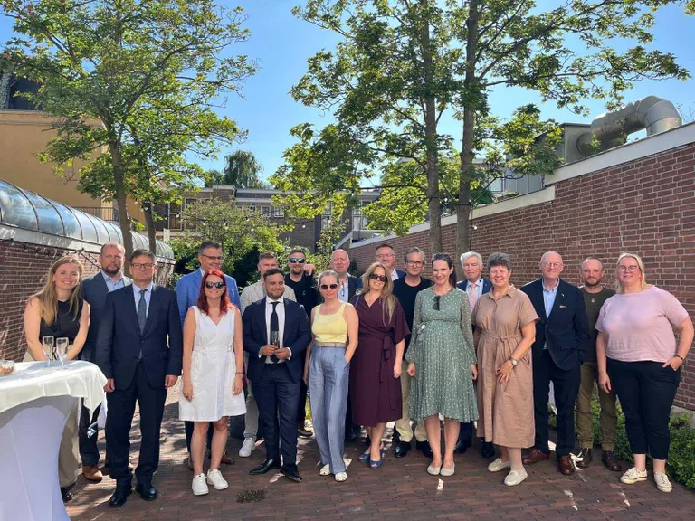 Estonian Delegation Explores Dutch Drone Innovation