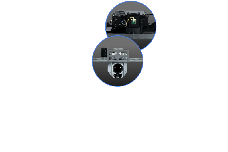 Commercial drone Drones for Commercial Use | DeltaQuad Evo Enterprise | Drone camera payloads closeup shots
