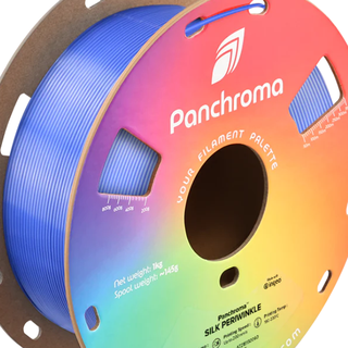 Panchroma Silk Periwinkle Purple filament sample