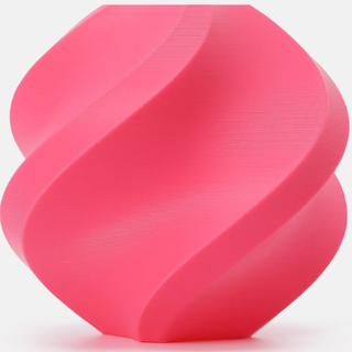 Hot Pink filament sample