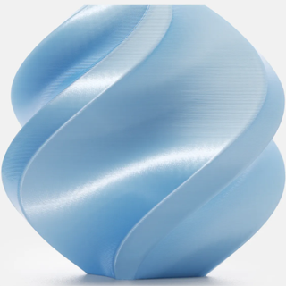 Silk+ Baby Blue filament sample