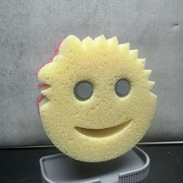 Scrub Sponge Stand printed by TKA Custom Printing