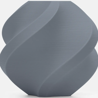 Matte Ash Gray filament sample