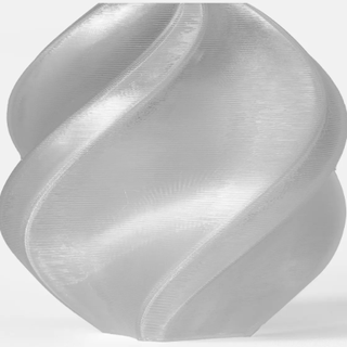 PETG Translucent Clear filament sample