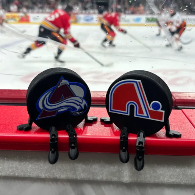 Hockey Puck Buddy printed by TKA Custom Printing