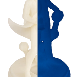 Panchroma Glow Blue filament sample