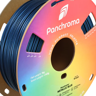 Panchroma Metallic Blue filament sample